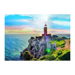 Puzzle Trefl El faro Melagavi, Grecia de 1000 Piezas