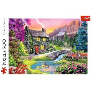 Puzzle Trefl Idilio de montaña de 500