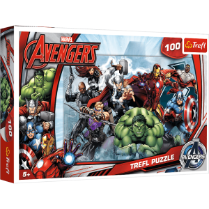Puzzle Trefl Los Vengadores Atacan de 100 Piezas
