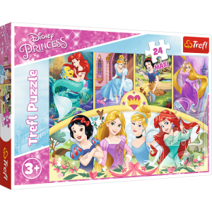 Puzzle Trefl Princesas Disney de 24 Piezas