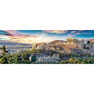 Puzzle Trefl Trefl Panorama de la Acrópolis de Atenas de 500 Piezas