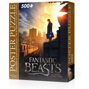 Puzzle Wrebbit 3D Animales fantásticos New York de 500 piezas