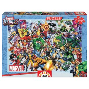 Puzzle 1000 Los Héroes de Marvel