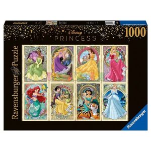 Puzzle 1000 Princesas Art Nouveau