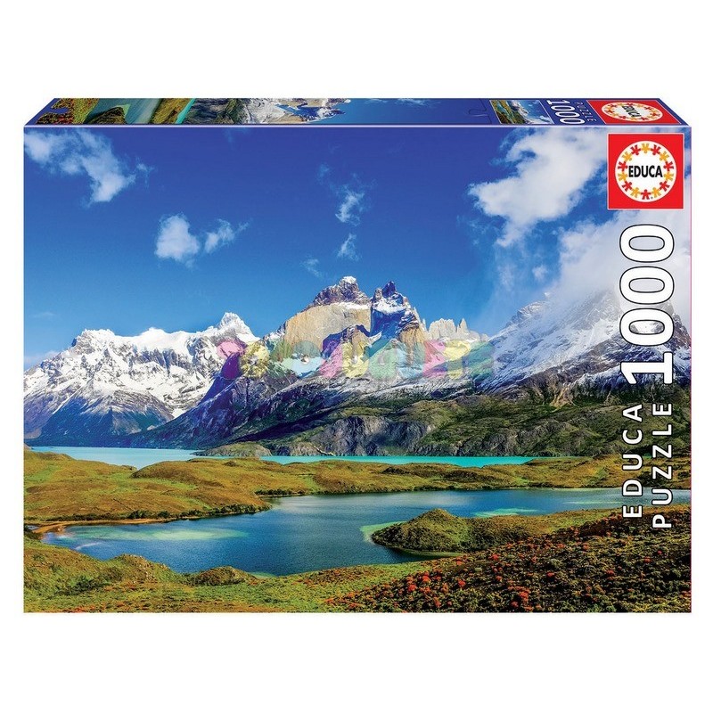 Puzzle 1000 Torres del Paine, Patagonia