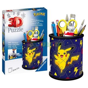 Puzzle 3D portalápices Pokemon 54pz
