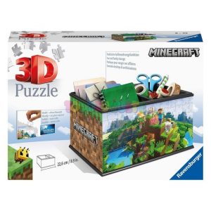 Puzzle 3D Storage Box Minecraft