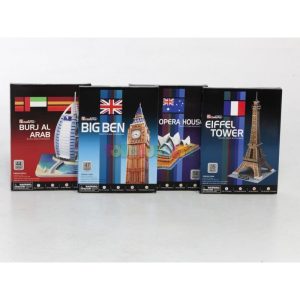 Puzzle 3d torre burj al arab dubai 44 piezas