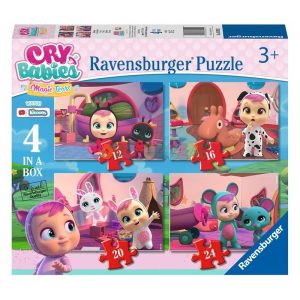 Puzzle 4 en 1 Cry Babies