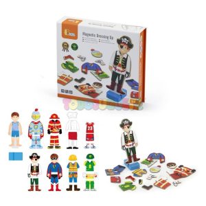 Puzzle magnético niño con 8 disfraces Dressing Up