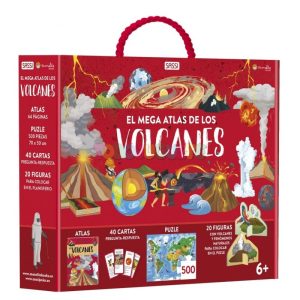 Puzzle Maleta Mega Atlas de los Volcanes