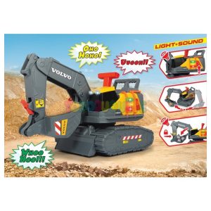 Retro Excavadora Volvo con funciones 30cm