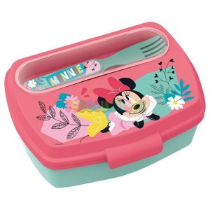 Sandwichera Cubiertos Minnie Mouse Being More