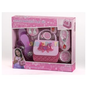 Set Belleza Princesa Zapatos Joyas y Bolso con Luz