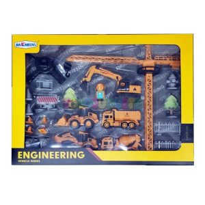 Set Construcción 6 vehículos Obras Engineering Sdo