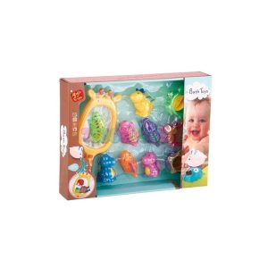 Set Pesca Juego Baño Jirafa Red con 7 Animales