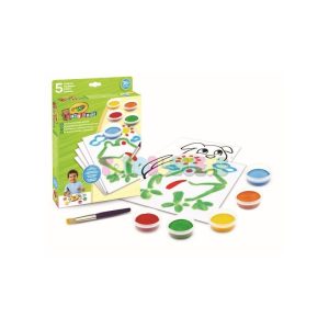 Set Témperas Lavables Anti Derrames Mini Kids