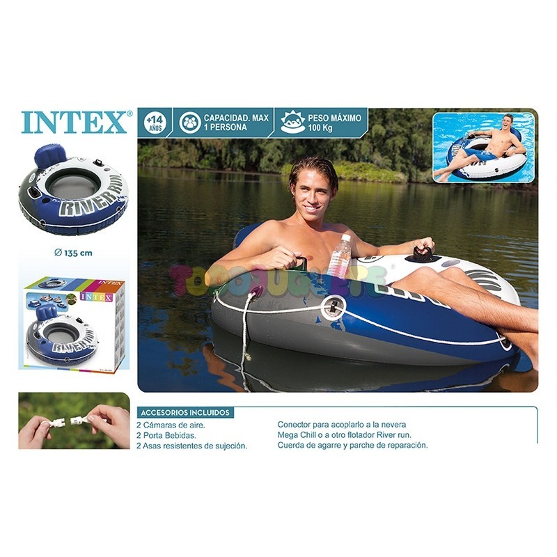 Sillón Colchoneta circular River Run 135 cm