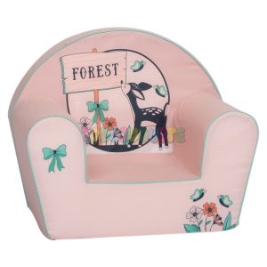 Sillón Infantil Rosa Bambi Forest
