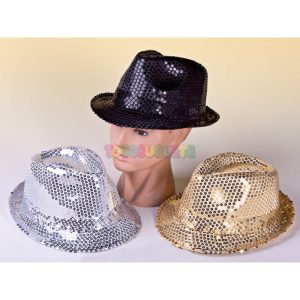 Sombrero brillante 3 Colores Surtidos Adulto