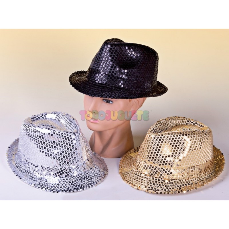 Sombrero brillante 3 Colores Surtidos Adulto
