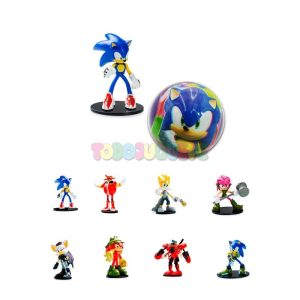 Sonic Cápsula Sorpresa Figura Articulada