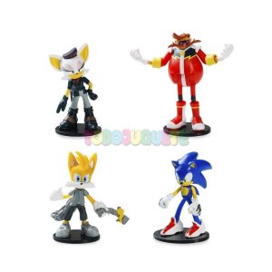 Sonic Pack 4 Figuras Articuladas Surtido