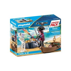 Starter Pack Pirata con Bote de Remos Playmobil