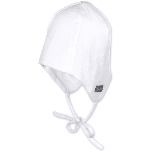 Sterntaler Gorra de punto Jersey blanco