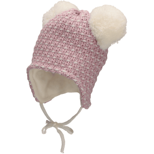 Sterntaler Gorro de pompones estructura crudo