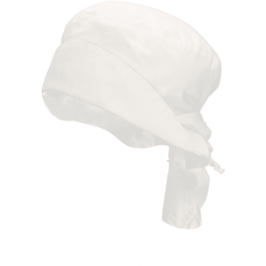 Sterntaler Sombrero con protector de cuello blanco