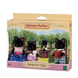 Sylvanian Family Familia gato medianoche