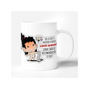TAZA CARTA RECOMENDACIÓN MALASAÑA