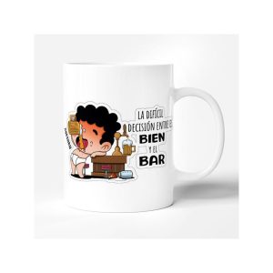TAZA EL BIEN Y EL BAR MALASAÑA