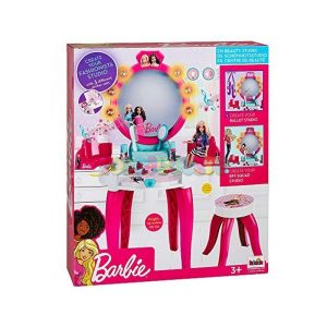 Tocador Salón de Belleza Barbie con Accesorios