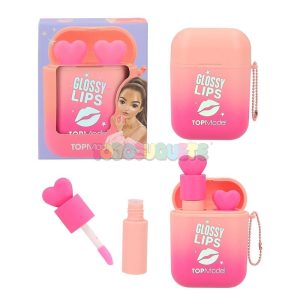 Top Model Brillo Labios Funda Auriculares