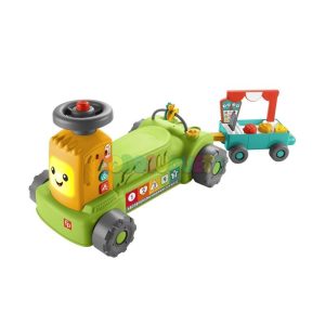 Tractor 4 en 1 Ríe y Aprende Fisher