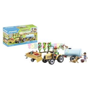 Tractor con Tráiler y Cisterna Playmobil