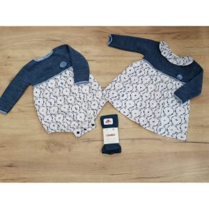 Vestido bebé niña Fauna de Paz Rodríguez