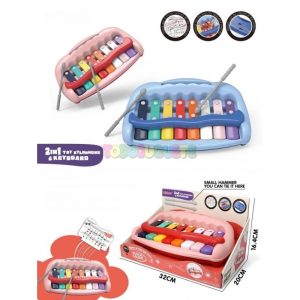 Xilófono Piano Musical Talent 2 Surtidos Rosa/Azul